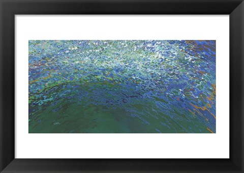 Framed Emerald Sea Print