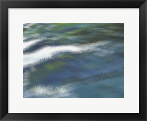 Framed Rain on Tide Print