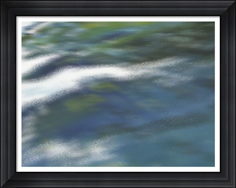 Framed Rain on Tide Print