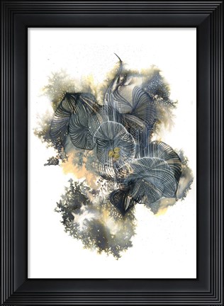 Framed Fire of Light Print