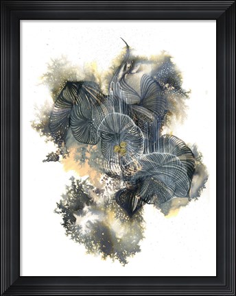 Framed Fire of Light Print