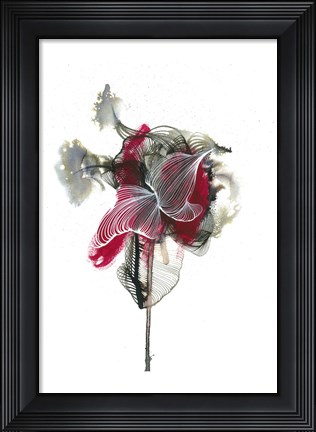 Framed Abstractions of the Heart Print