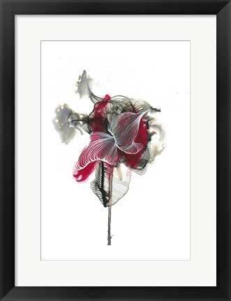 Framed Abstractions of the Heart Print