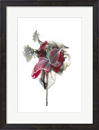 Framed Abstractions of the Heart Print