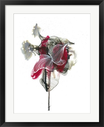 Framed Abstractions of the Heart Print