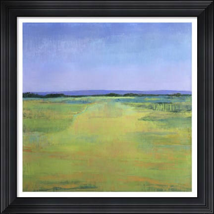 Framed Road to the Mountains Print