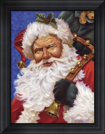 Framed St. Nick Print