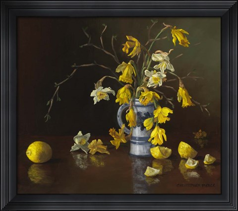 Framed Tattered and Tart Print