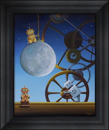 Framed Night Shift Print