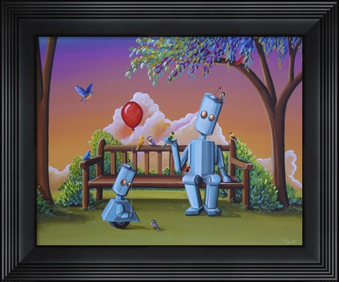 Framed Making Friends Print