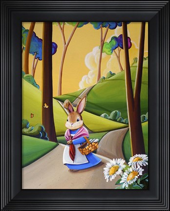 Framed Peter Rabbit 2 Print
