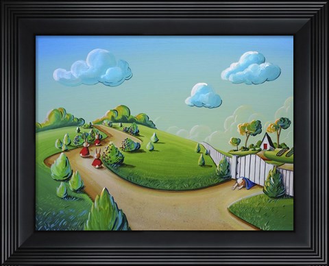 Framed Peter Rabbit 3 Print