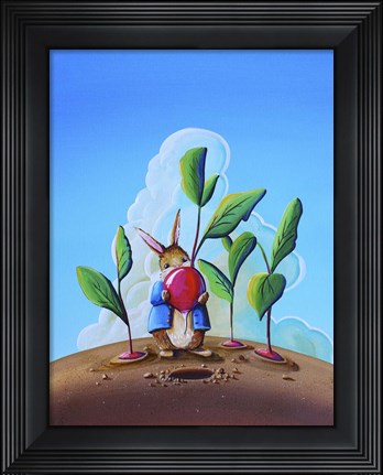 Framed Peter Rabbit 4 Print