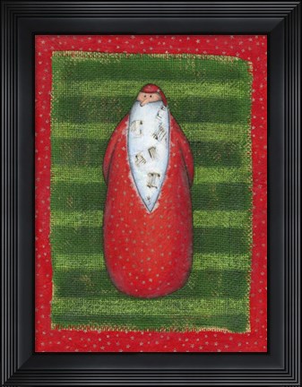 Framed Santa II Print