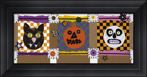 Framed Halloween Print
