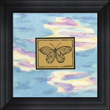 Framed Butterfly Print