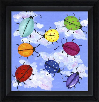 Framed Buggie Sky Print