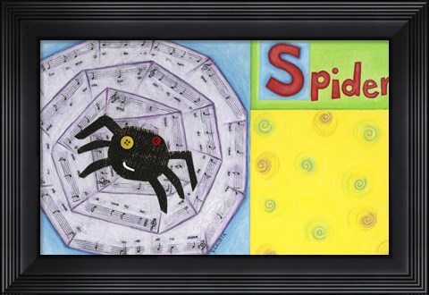 Framed Spider Friend Print