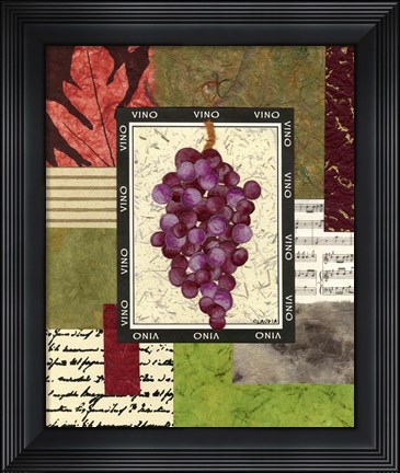 Framed Vineyard Print