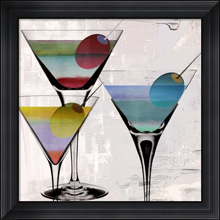 Framed Cafe Prism II Print