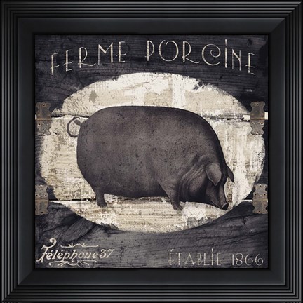 Framed Campagne II Print