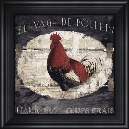 Framed Campagne IV Print