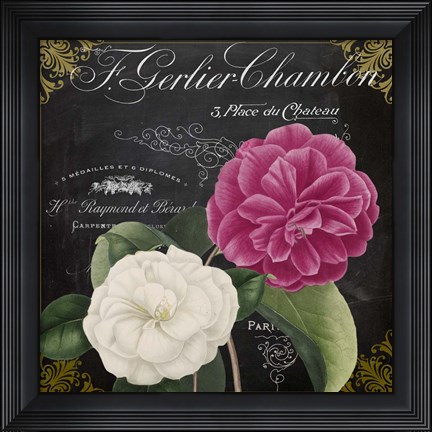 Framed Fleur du Jour IV Print