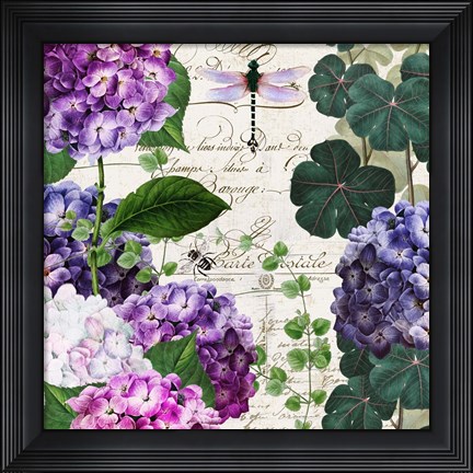 Framed Garden Glow II Print