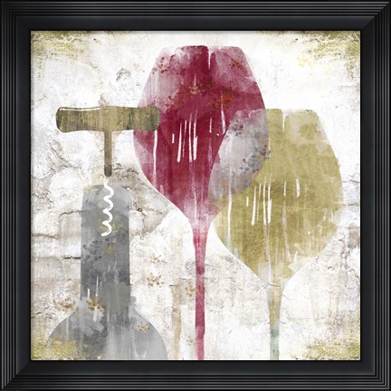 Framed Savory Ruby Print