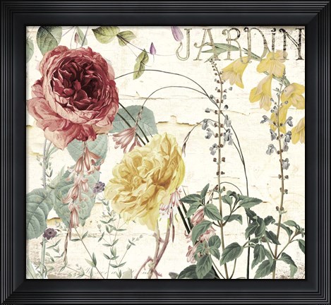 Framed Mirabelle I Print