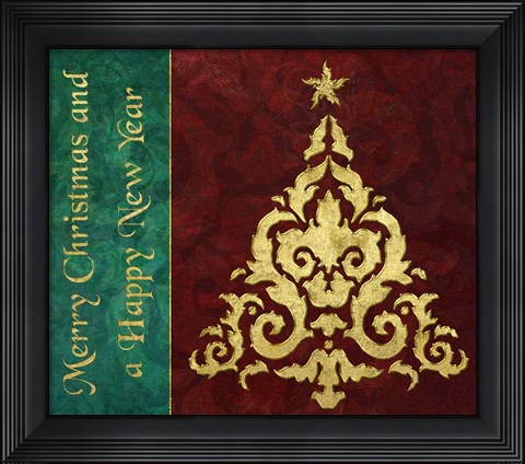 Framed Merry Christmas Print