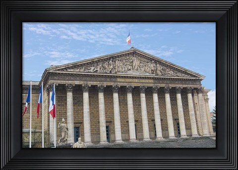 Framed Assemblee Nationale Paris Print