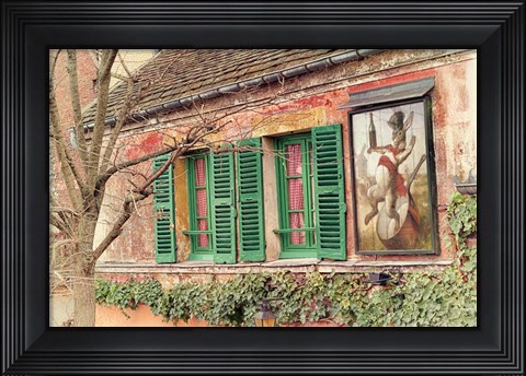 Framed Au Lapin Agile II Print