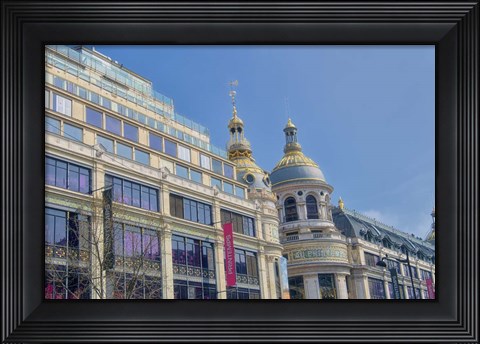 Framed Grand Magasin Printemps Print