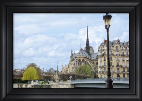 Framed Ile de la Cite Print