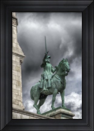Framed Jeanne d&#39;Arc Print