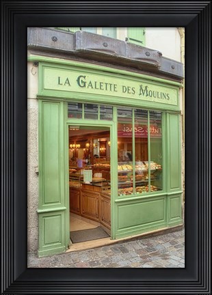 Framed La Galette de Moulins Print