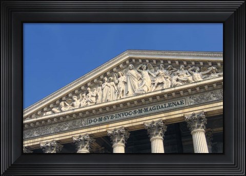 Framed La Madeleine III Print