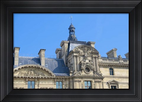 Framed Louvre Museum I Print