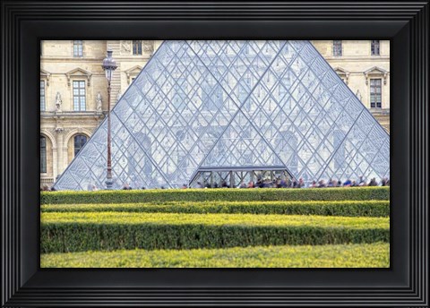 Framed Louvre Pyramid Print