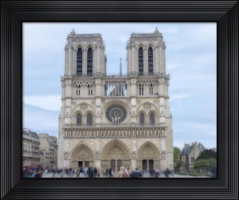 Framed Notre Dame de Paris I Print