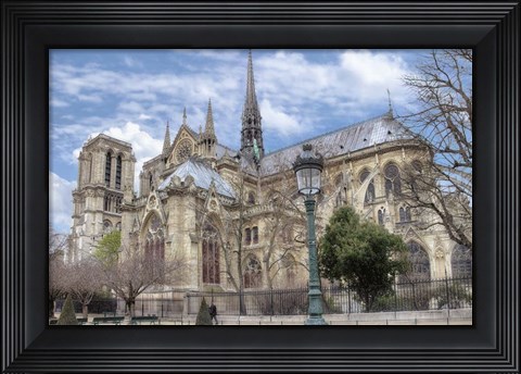 Framed Notre Dame de Paris II Print