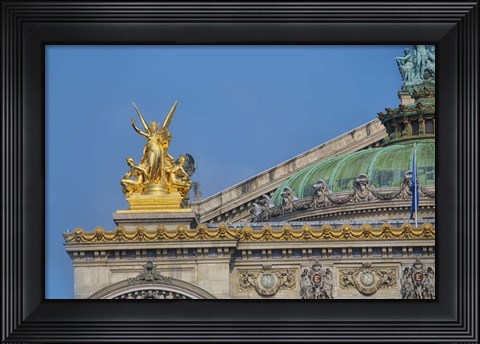 Framed Opera Garnier Detail I Print