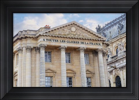 Framed Palace Of Versailles I Print