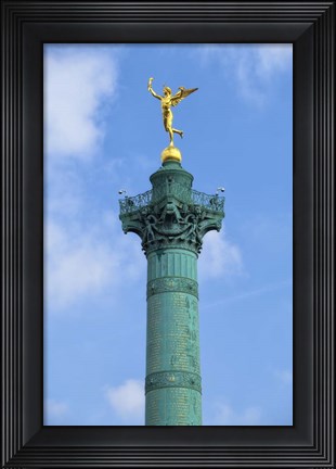 Framed Place de la Bastille 1 Print