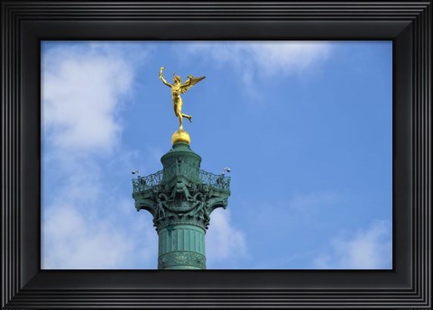 Framed Place de la Bastille 2 Print