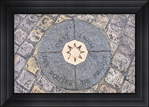 Framed Point Zero Print