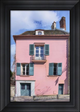 Framed Renoir House Print