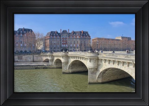 Framed Pont Neuf II Print