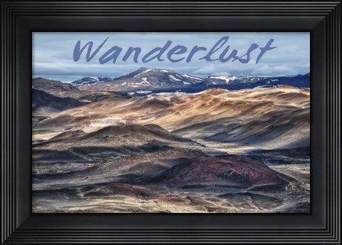 Framed Wanderlust Print
